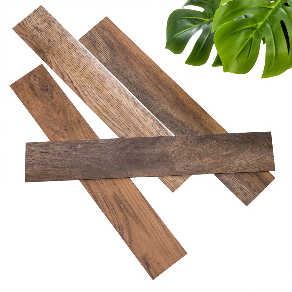 Wallart-Bretter Holz-aus-aus-Sandholz-Eiche braun