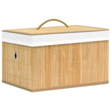 Úložné boxy Vidaxl 4 ST BAMBOO