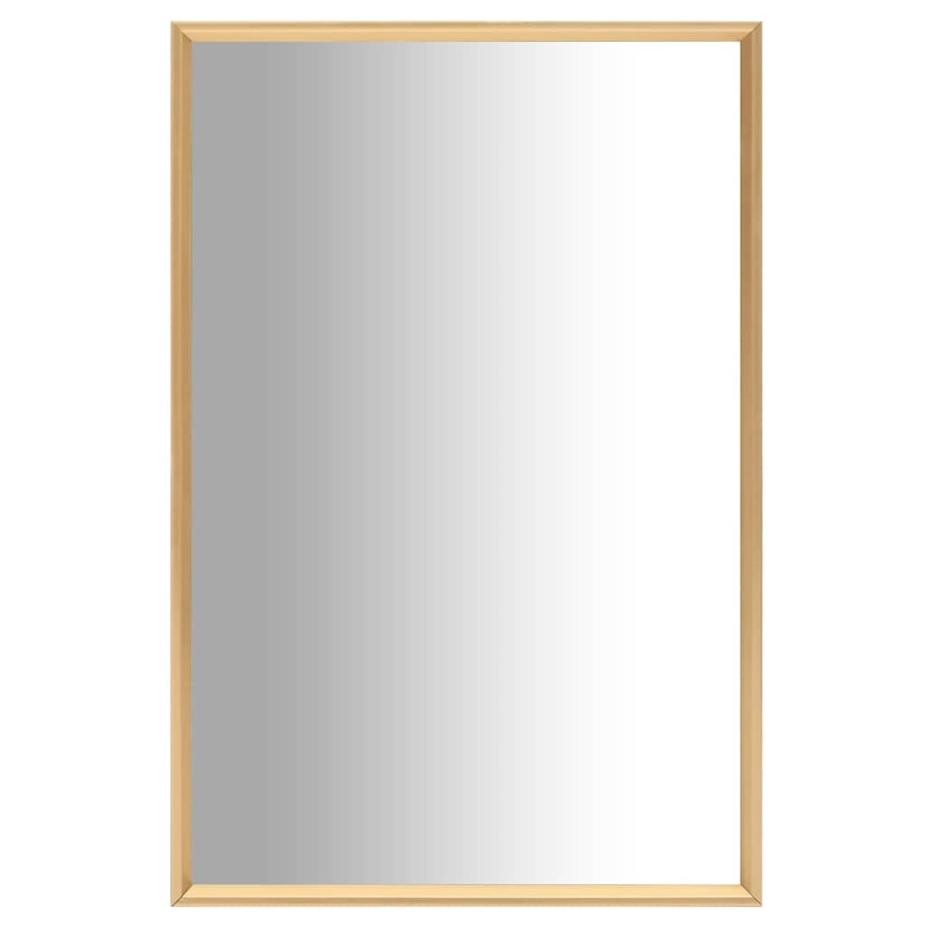 Vidaxl Mirror 60x40 cm Gold colored