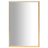 Vidaxl Mirror 60x40 cm Gold colored