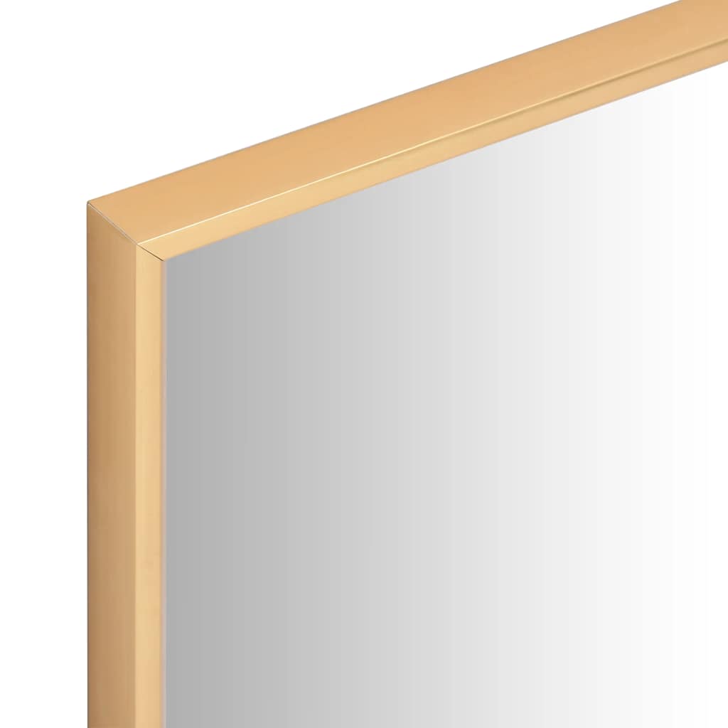 Vidaxl Mirror 60x40 cm Gold colored