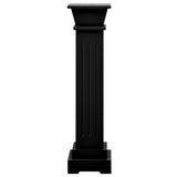 VIDAXL PLANT STANDARD SOLCISH SOLTER Square 17x17x66 cm MDF Schwarz