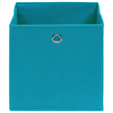 Úložné boxy Vidaxl 10 ks 28x28x28 cm Netkaná látka dítě modrá