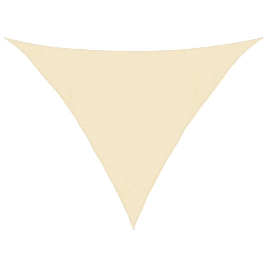 Vidaxl Zonnezeil 160 g m² 4x4x5,8 M HDPE Cream -Colored