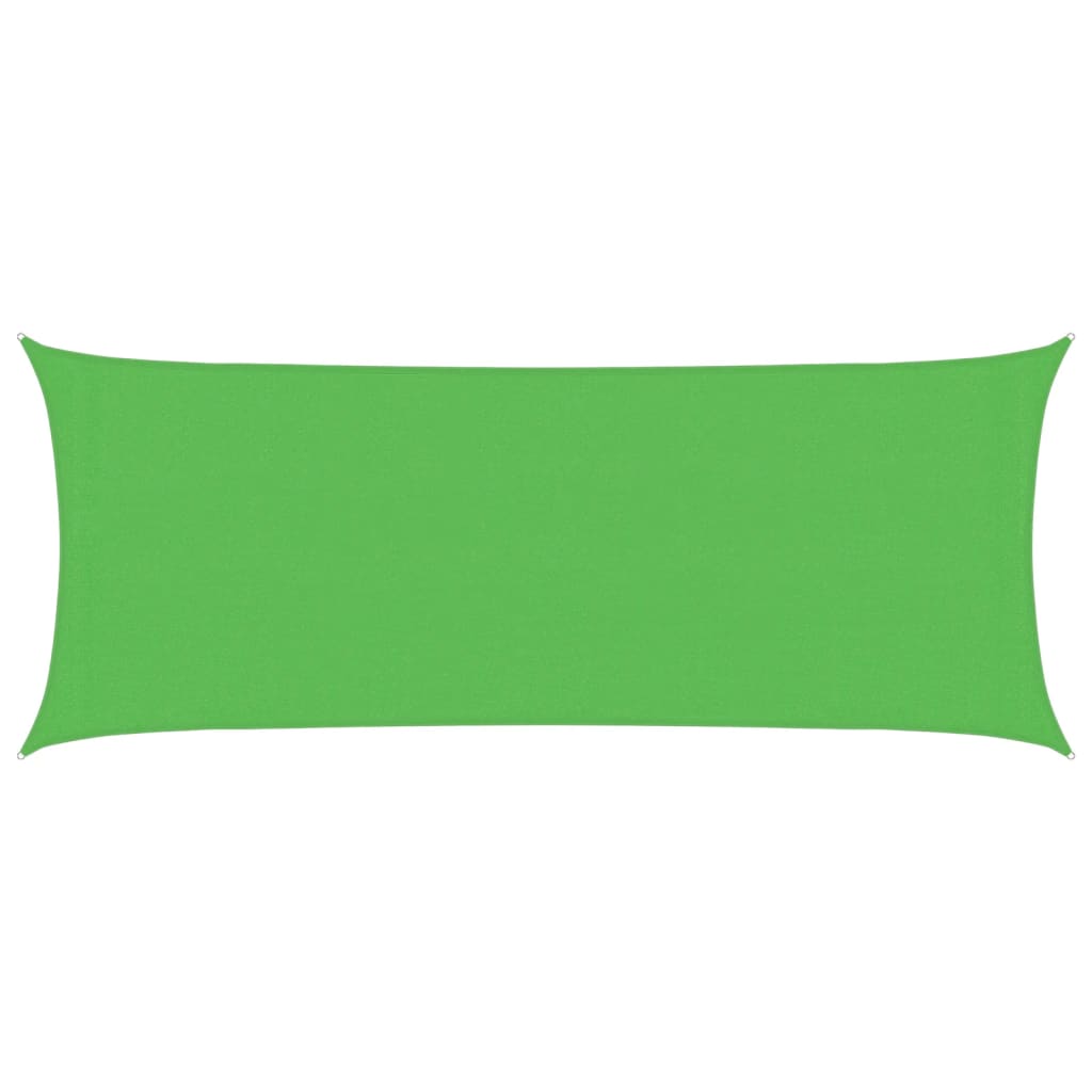 Vidaxl Zonnezeil 160 g m² 2x5 m HDPE vert clair
