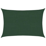Vidaxl Zonnezeil 160 g m² 2x3 m hdpe dark green
