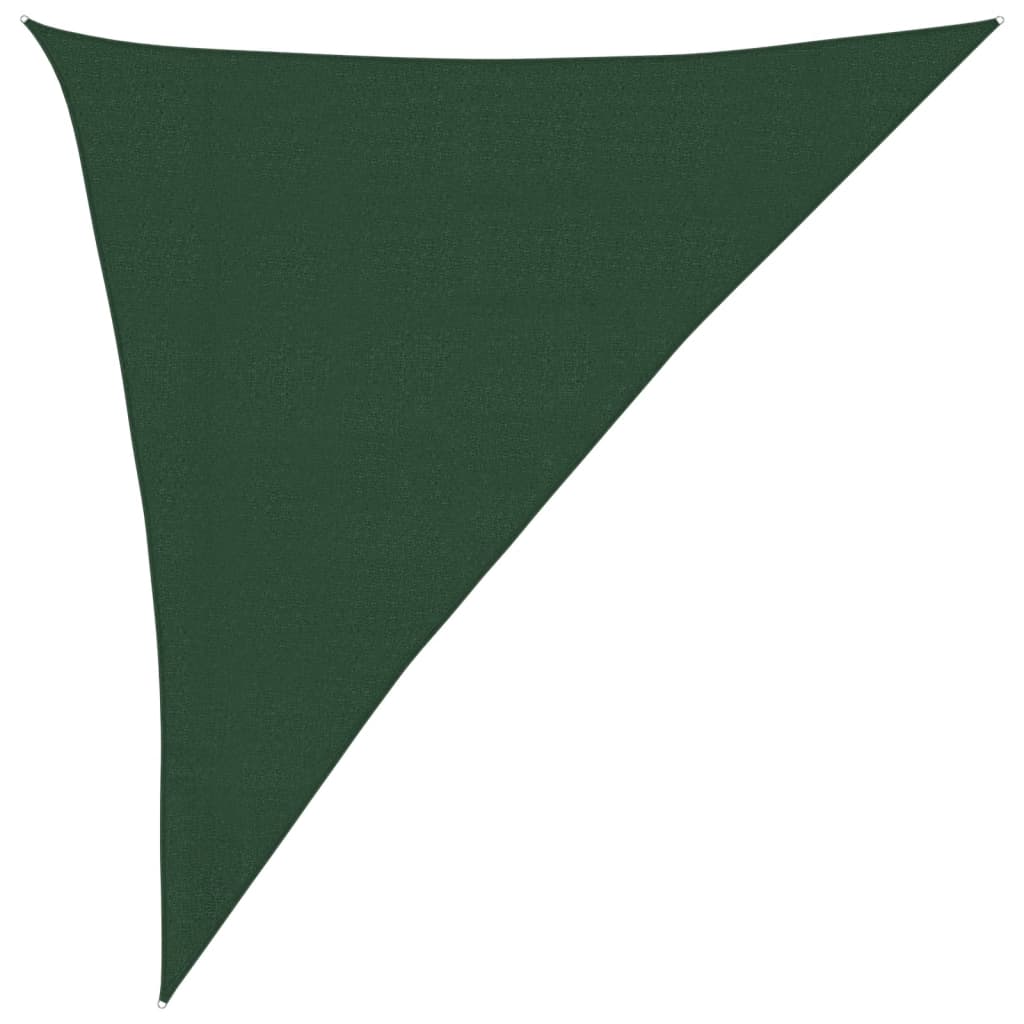 Vidaxl Zonnezeil 160 g m² 3x4x5 m Hdpe Dark Green