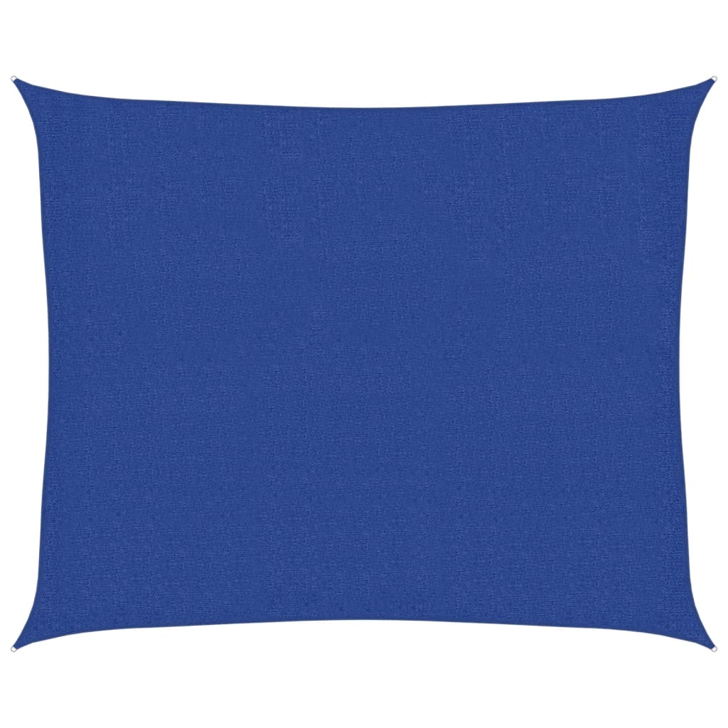 Vidaxl Zonnezeil 160 g m² 2,5x3 m hdpe modrá