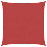 Vidaxl Zonnezeil 160 g m² 3x3 M HDPE -Rot