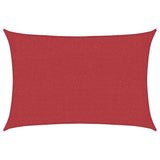 Vidaxl Zonnezeil 160 g m² 2x2.5 m HDPE red