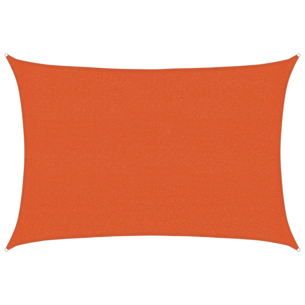 Vidaxl Zonnezeil 160 g m² 2,5 x 3,5 M HDPE Oranje