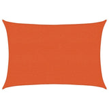 Vidaxl Zonnezeil 160 g m² 2,5 x 3,5 M HDPE Oranje
