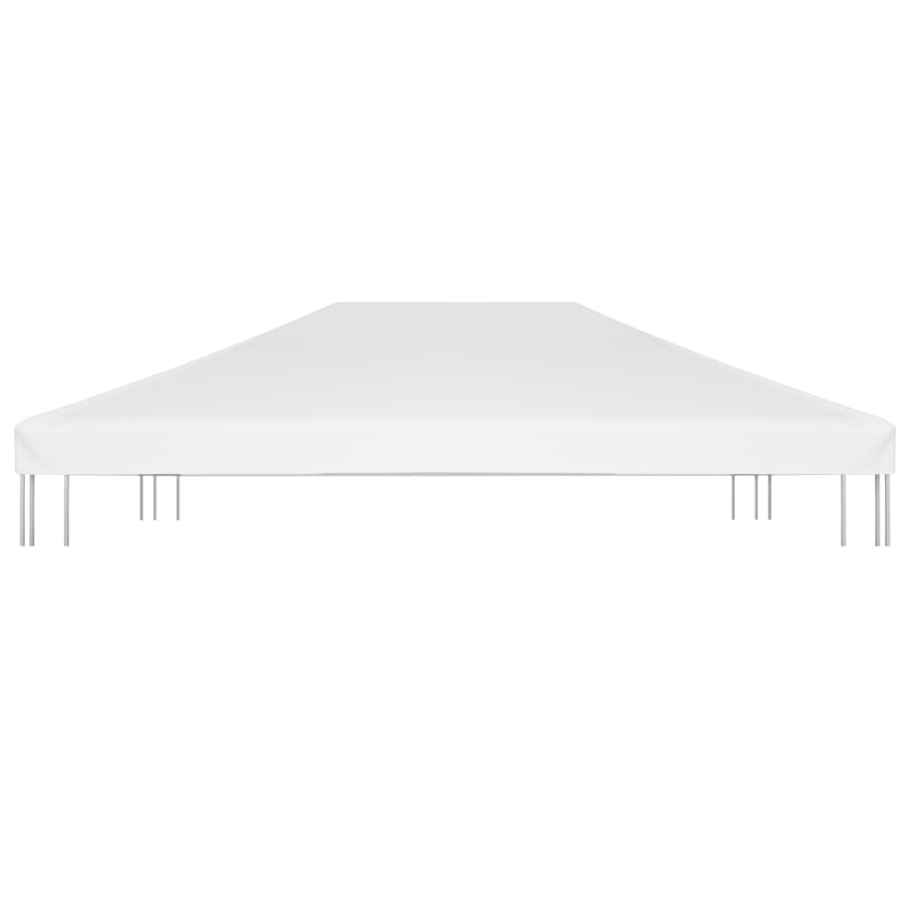 Streha Vidaxl Prie 270 g m² 4x3 m bela
