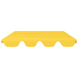VidaXL replacement slip for swing bench 150 130x105 70 cm yellow