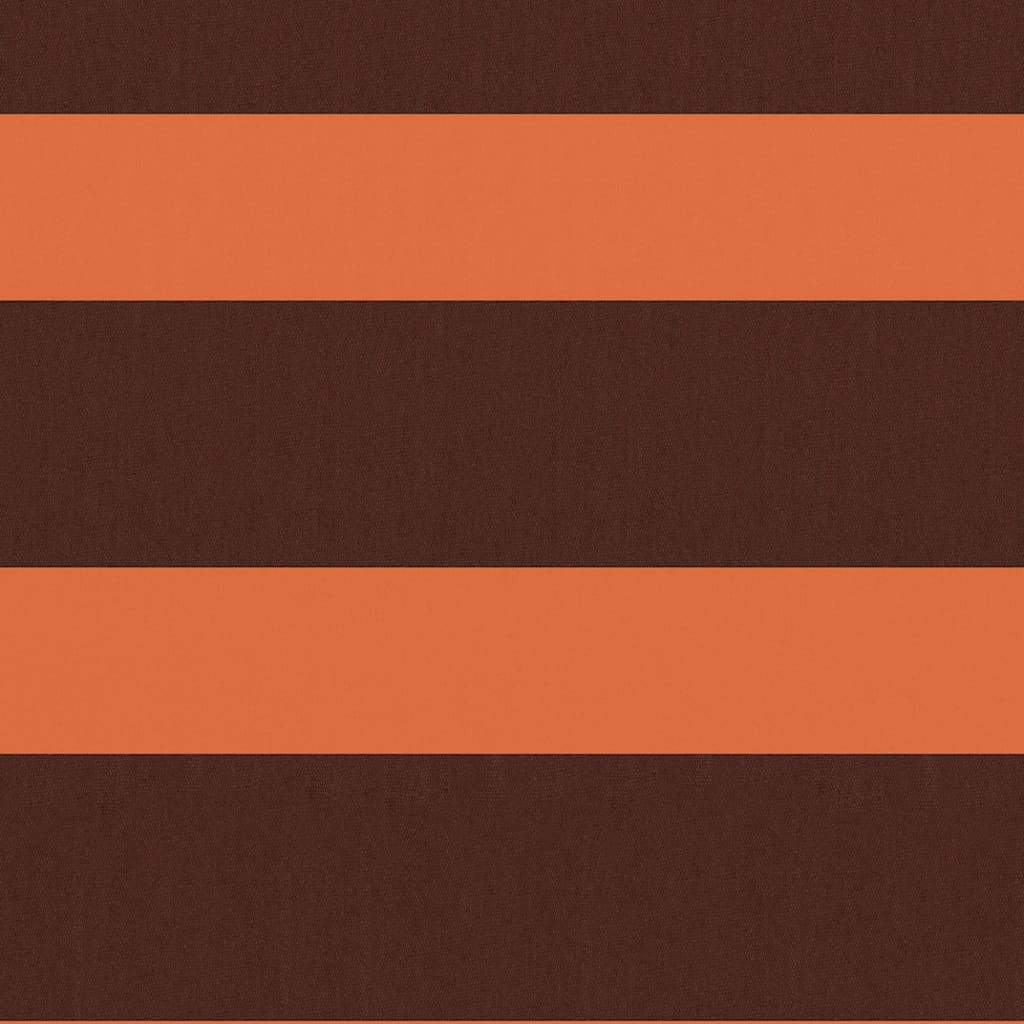 Obrazovka balkonu Vidaxl 90x300 cm Oxfordská textilie oranžová a hnědá