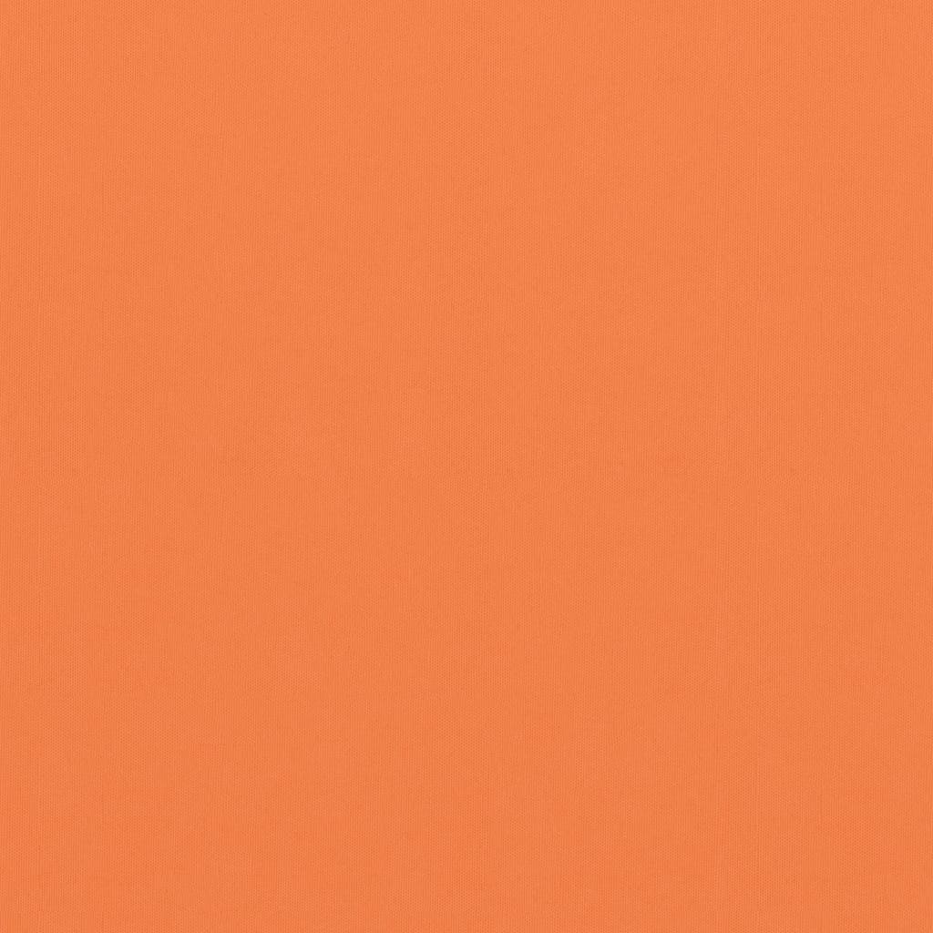 Obrazovka balkonu Vidaxl 90x400 cm Oxfordská látka oranžová