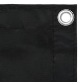 Vidaxl balkonskærm 75x400 cm Oxford stof sort