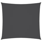 Vidaxl Sunshade Square 4x4 m Oxford Stratak Anthracit -Colored