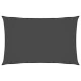 Vidaxl Sunshade rectangulaire 2x5 m oxford tissu anthracite -colored