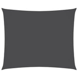 Vidaxl SunShade Obdélníkový 4x5 m oxford tkanina Anthracite -colored
