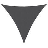 Vidaxl Sunshade Triangular 4x4x4 M Oxford Stoffanthrazit -gelöscht