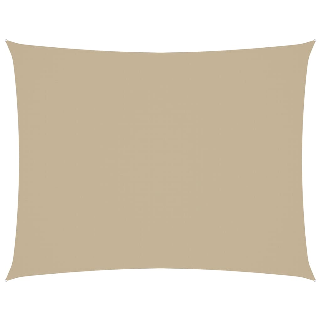 VIDAXL Sunshade Rechteck 2x3,5 M Oxford Stoff Beige