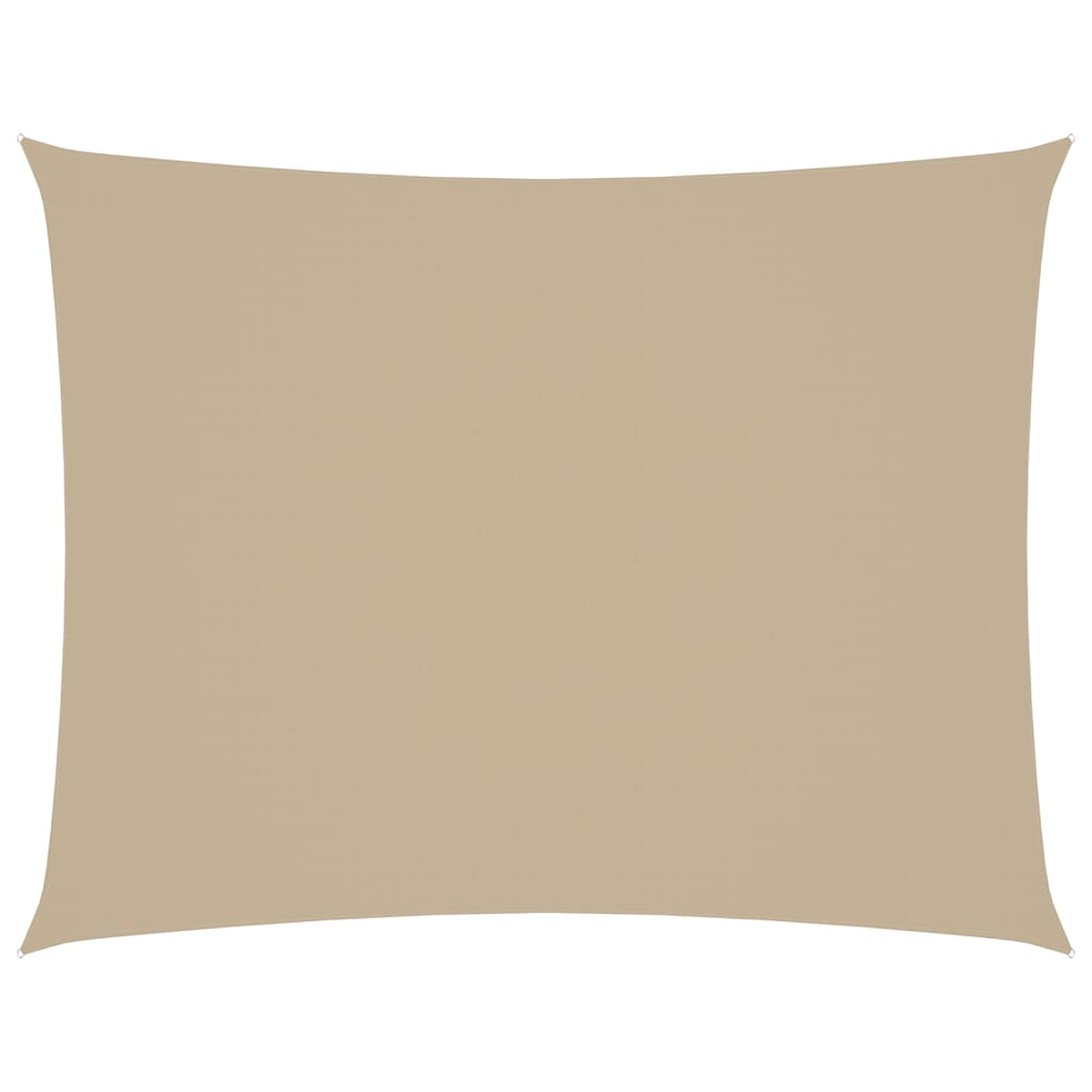 Vidaxl Sunshade Rectangular 2,5x3,5 M Oxford Fabric Beige