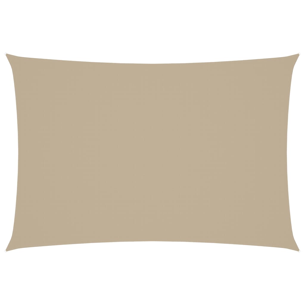Vidaxl Sunshade Rectangular 2,5x4,5 M Oxford Fabric Beige
