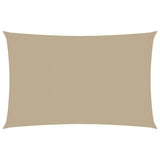 Vidaxl Sunshade Rectangular 2,5x5 M Oxford Fabric Beige