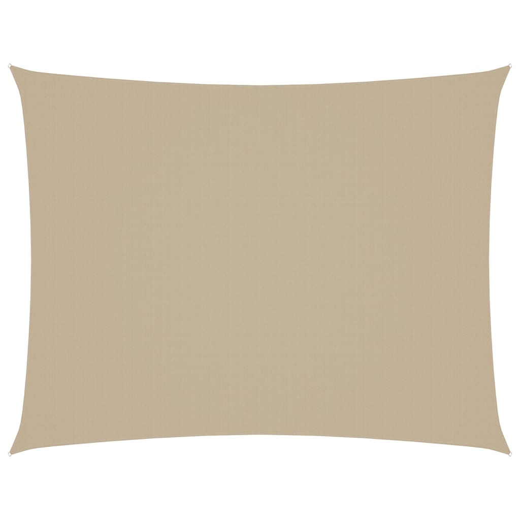 Vidaxl Sunshade Rectangular 3x4 M Oxford Fabric beige
