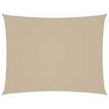 Vidaxl Sunshade Rectangular 3x4,5 M Oxford Fabric Beige