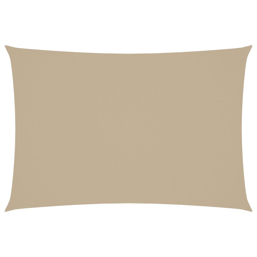 Vidaxl Sunshade rektangulær 3x5 m Oxford stof beige