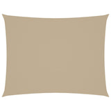 Vidaxl Sun Shade Rectangular 4x5 M in tessuto Oxford beige