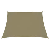 Vidaxl Sonnenschatten Trapez 3 4x3 M Oxford Stoff Beige