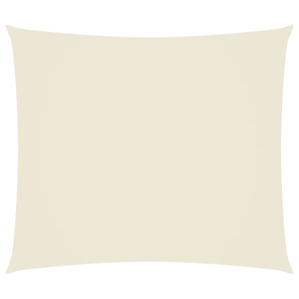 Vidaxl SunShade Obdélníkový 2x2,5 m Oxford Fabric Cream -Clored