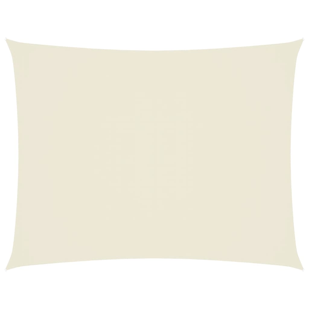 Vidaxl SunShade Obdélníkový 2x3,5 m Oxford Fabric Cream -Colored
