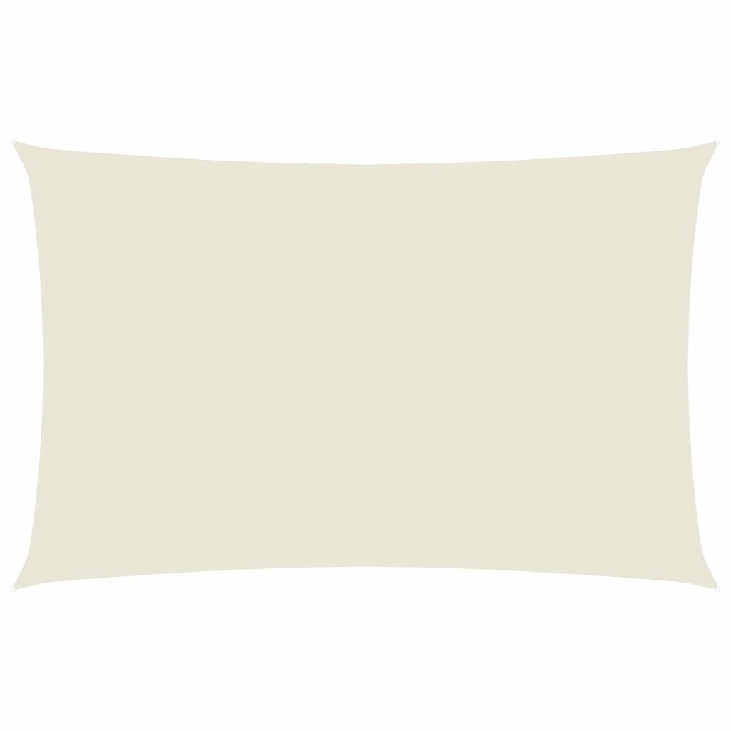 Vidaxl Sunshade Rectangular 2x4.5 M Oxford Fabric crème -Coleed