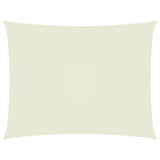 VIDAXL Sunshade Rechteck 2,5 x 4 M Oxford Stoff Crème -Colored