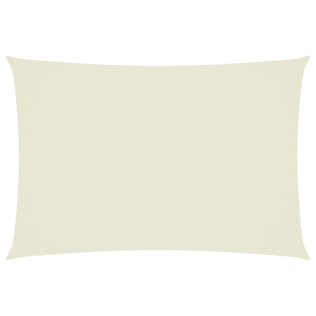 Vidaxl Sunshade rectangulaire 3x5 m oxford tissu crème coloré