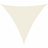 Vidaxl Sunshade Triangular 3x3x3 M Oxford Fabric Crème -Colored