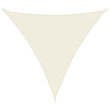 VidaXL sunshade triangular 4x4x4 m oxford fabric crème -colored
