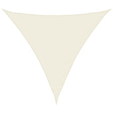 Vidaxl SunShade Triangular 4,5x4,5x4,5 m oxford tkanina crème -colored