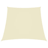 Vidaxl Zonnezeil Trapezium 2 4x3 m Oxford Fabric Cream -