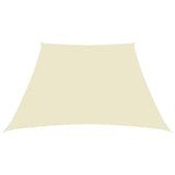 Vidaxl Zonnezeil Trapezium 2 4x3 m Oxford Fabric Cream -