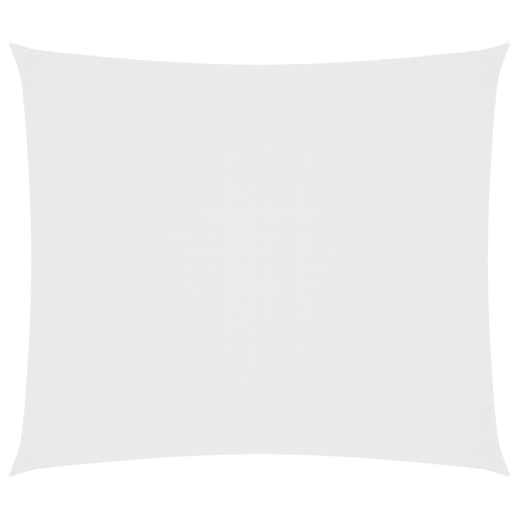 Vidaxl SunShade Obdélníkový 2x2,5 m Oxfordská textilie bílá