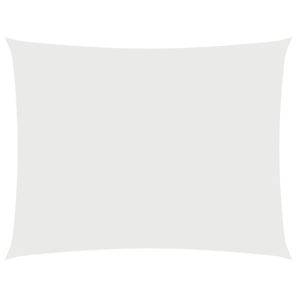 Vidaxl SunShade Obdélníkový 2x3,5 m Oxfordská textilie bílá