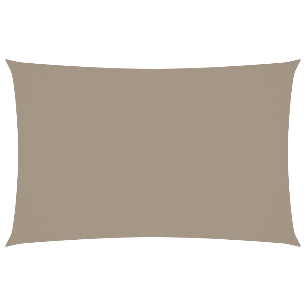 Vidaxl Sunshade Rectangular 2x5 M Oxford fabric Taupe