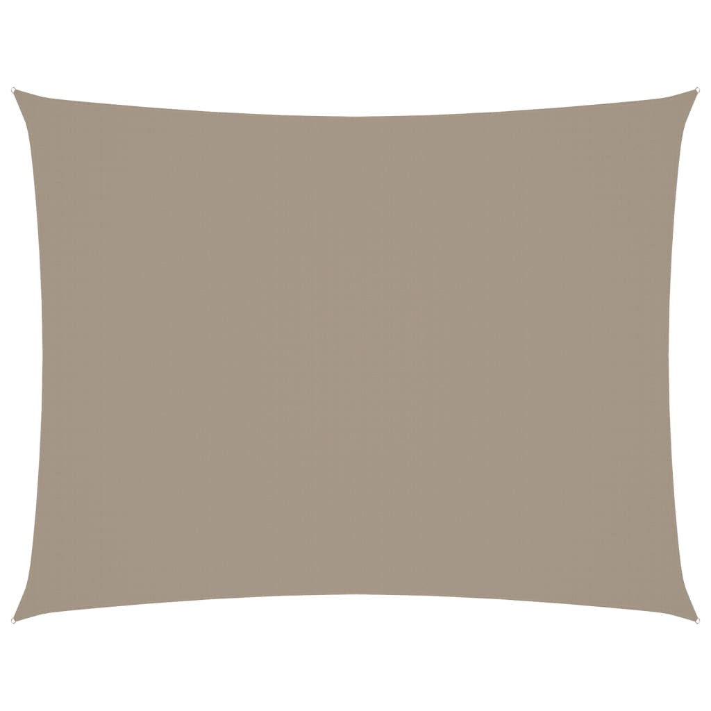 Vidaxl SunShade Obdélníkový 2,5x4 m Oxfordská textilie Taupe