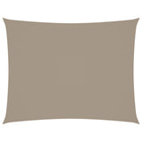 Vidaxl SunShade Obdélníkový 2,5x4 m Oxfordská textilie Taupe