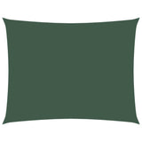 Vidaxl Shade Rectangular 2,5x3,5 m tessuto Oxford verde scuro